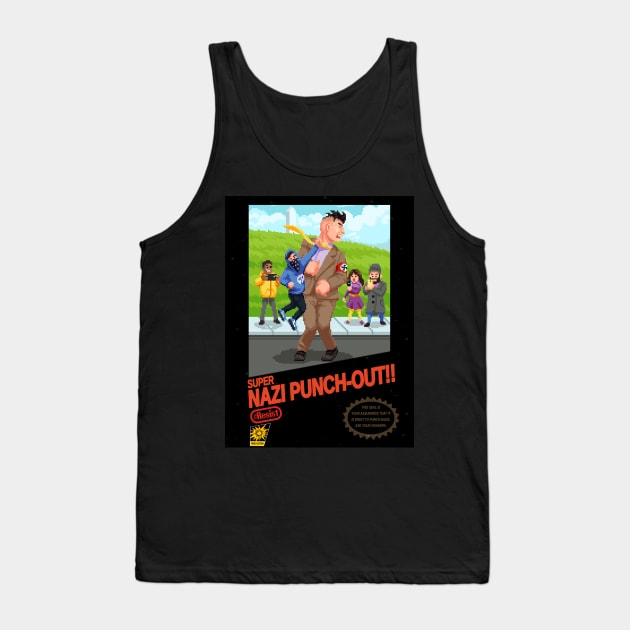 Super Nazi Punch-Out!! Tank Top by LiberTeased